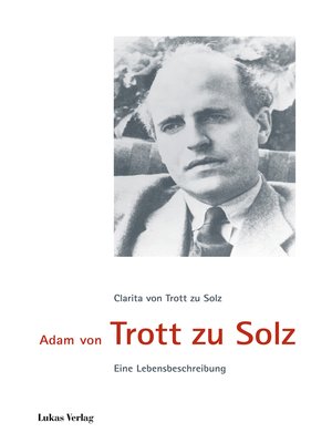 cover image of Adam von Trott zu Solz
